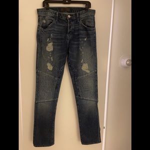 J Brand Bearden Moto Jeans